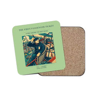 Thumbnail for The First Passenger Ticket - Designed Coasters design on light green 1-piece
