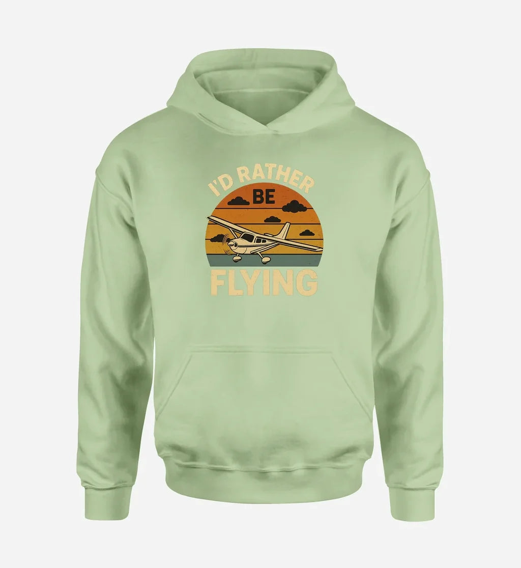 I'd Rather Be Flying Hoodie - view 10