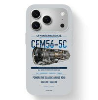 Thumbnail for CFM56-5C Case design on light gray iphone case