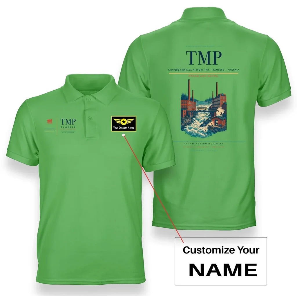 Tampere-Pirkkala Airport TMP — Tampere – Pirkkala Light Green+Name