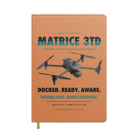 Thumbnail for DJI Matrice 3TD design on orange notebook