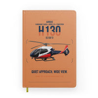 Thumbnail for Airbus H130 design on orange notebook