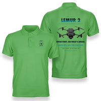 Thumbnail for BRINC LEMUR 2 design on light green polo