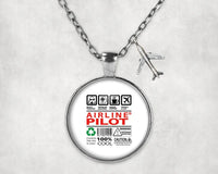 Thumbnail for Airline Pilot Label Necklace - view 10