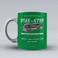 Thumbnail for Mug design on green pt6e 67xp