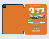 Thumbnail for Boeing 377 Stratocruiser design on orange ipad tablet case