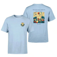 Thumbnail for VINTAGE G4434 - The Kite Day Tribute - Double-Side T-Shirt design on lightblue double side t shirt