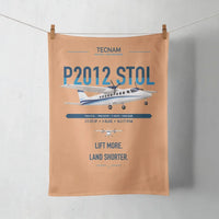 Thumbnail for Tecnam P2012 STOL design on orange towel