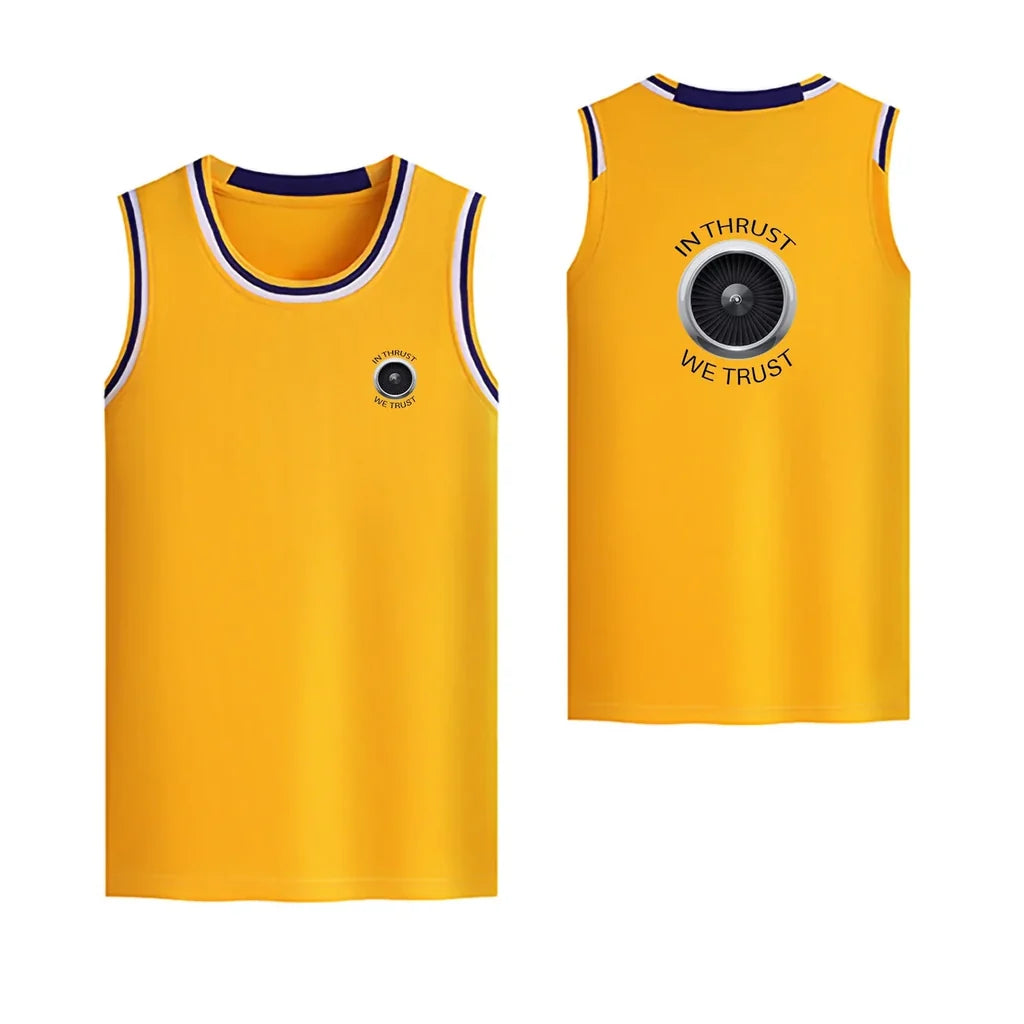 Customisable Thrust We Trust Basketball Print - view 10