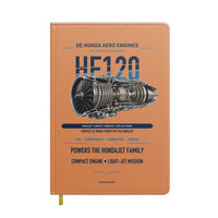Thumbnail for HF120 design on orange notebook