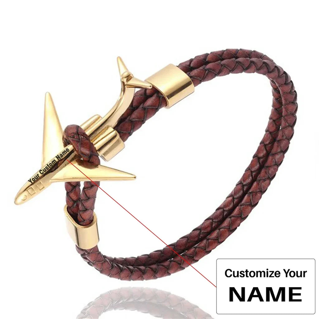 Customisable Super Cool Airplane Bracelet - view 20