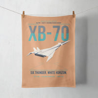 Thumbnail for XB-70A Valkyrie design on orange towel