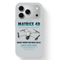 Thumbnail for DJI Matrice 4D Case design on light gray iphone case