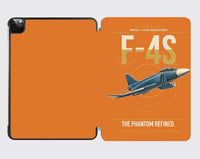Thumbnail for F-4S Phantom II design on orange ipad tablet case