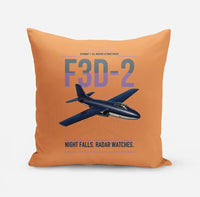 Thumbnail for F3D-2 Skyknight design on orange pillow
