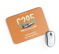 Thumbnail for Airbus C295 Firefighter design on orange rectangle mouse pad
