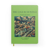 Thumbnail for VINTAGE G4043 - The Gold Rush Wings - Designed Notebooks design on lightgreen