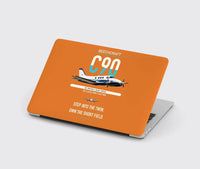 Thumbnail for Beechcraft King Air C90 design on orange MacBook case