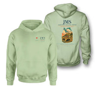 Thumbnail for Jamestown Regional Airport (JMS) design on light green double-side hoodie