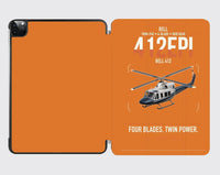 Thumbnail for Bell 412EPI design on orange ipad tablet case