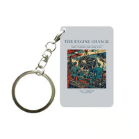 Thumbnail for VINTAGE G4167 - The Engine Change - Designed Key Chain design on lightgray