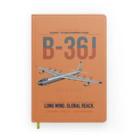 Thumbnail for B-36J Peacemaker design on orange notebook