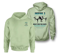 Thumbnail for DJI Inspire 2 design on light green hoodie
