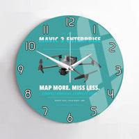 Thumbnail for DJI Mavic 3 Enterprise design on turquoise no frame wall clock