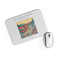 Thumbnail for VINTAGE G4289 - The Salmon Run Charter - Designed Mouse Pads design on lightgray rectangle