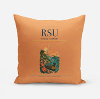 Thumbnail for Yeosu Airport (RSU) design on orange pillow