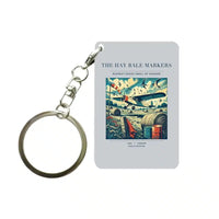 Thumbnail for VINTAGE G4387 - The Hay Bale Markers - Designed Key Chain design on lightgray