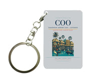 Thumbnail for Cadjehoun Airport COO — Cotonou Key Chain design on light gray key chain