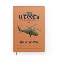 Thumbnail for Westland Wessex HU5 design on orange notebook