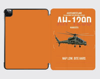Thumbnail for AgustaWestland AH-129D Mangusta design on orange ipad tablet case