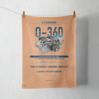Thumbnail for O-360 design on orange towel