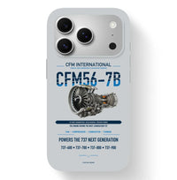 Thumbnail for CFM56-7B Case design on light gray iphone case