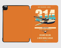 Thumbnail for Boeing 314 Clipper design on orange ipad tablet case