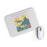 Thumbnail for VINTAGE G4447 - The Clifftop Castle Pass - Designed Mouse Pads design on lightgray rectangle