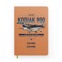 Thumbnail for Daher Kodiak 900 design on orange notebook