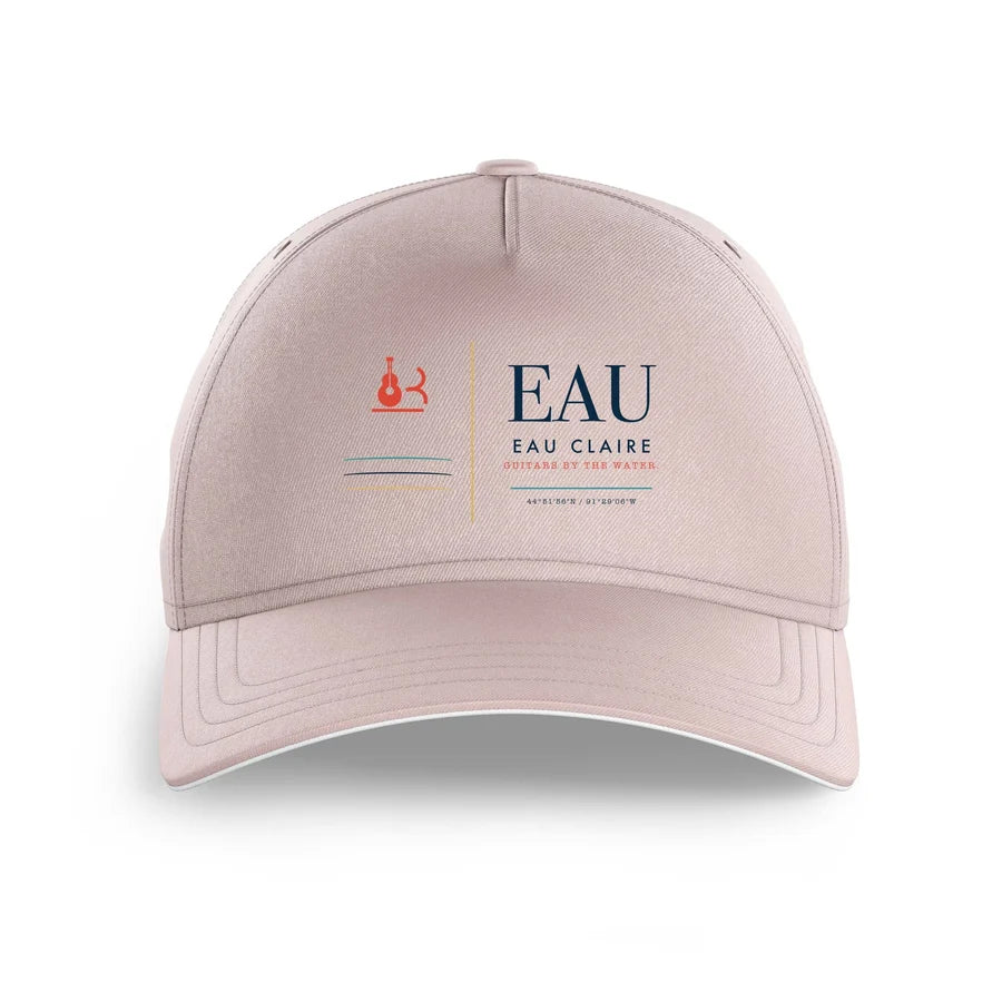 Chippewa Valley Regional Airport EAU — Eau Claire (EAU) design on pink printed hat