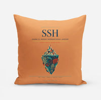 Thumbnail for Sharm El Sheikh International Airport (SSH) design on orange pillow