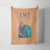 Thumbnail for Klamath Falls Airport (LMT) design on orange towel