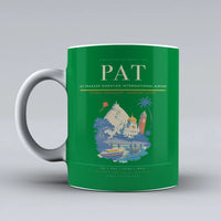 Thumbnail for Prakash Narayan International Airport PAT Mug design on green jay