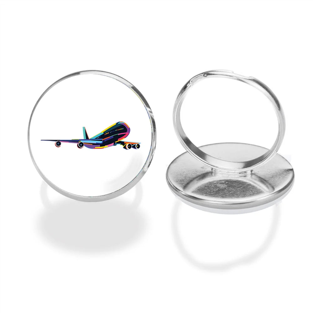 Multicolor Airplane Ring - view 10