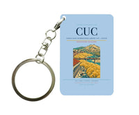 Thumbnail for Camilo Daza International Airport (CUC) design on light blue key chain