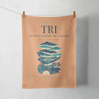 Thumbnail for Tri-Cities Airport (TRI) design on orange towel