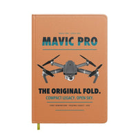 Thumbnail for DJI Mavic Pro design on orange notebook