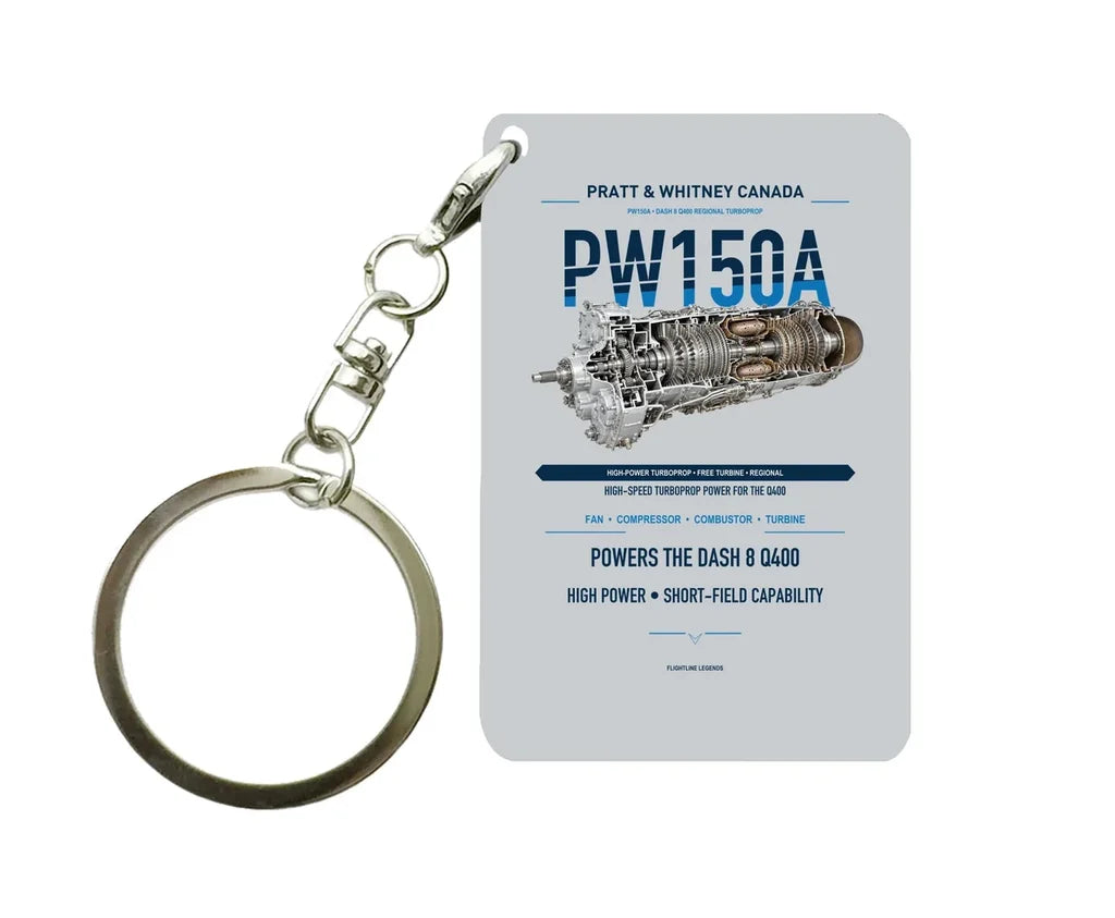 PW150A Key Chain design on light gray key chain