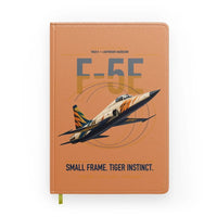 Thumbnail for F-5E Tiger II design on orange notebook