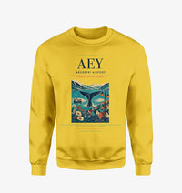 Thumbnail for Akureyri Airport AEY Sweatshirt - Yellow